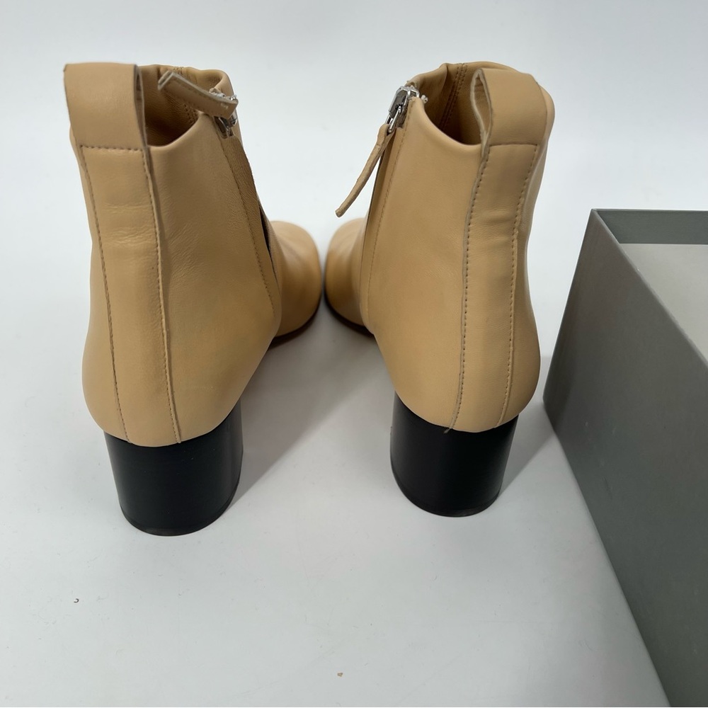NWT Everlane Ecru‎ The Day Boot 10 Light Tan Heeled Bootie Size 10 - Picture 8 of 14